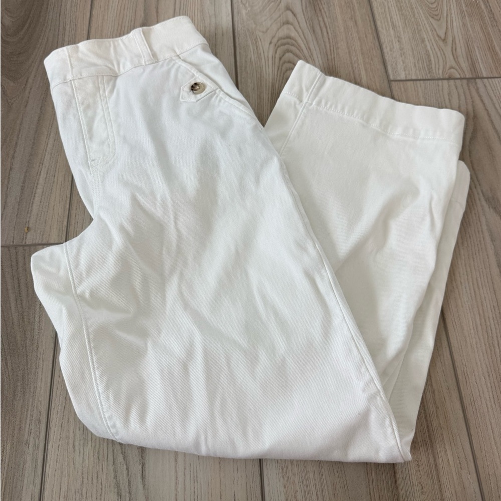 SPANX Stretch Twill Cropped Wide Leg - Picture 6 of 9